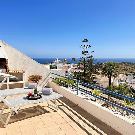 Stunning Sunrise & Sunset Rooftop By Becherish Apartamento Albufeira